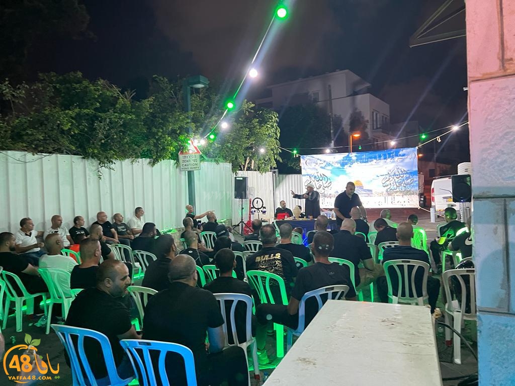 خيمة الهدى الدعوية تستضيف الشيخ عبد المجيد الدرباشي في يافا